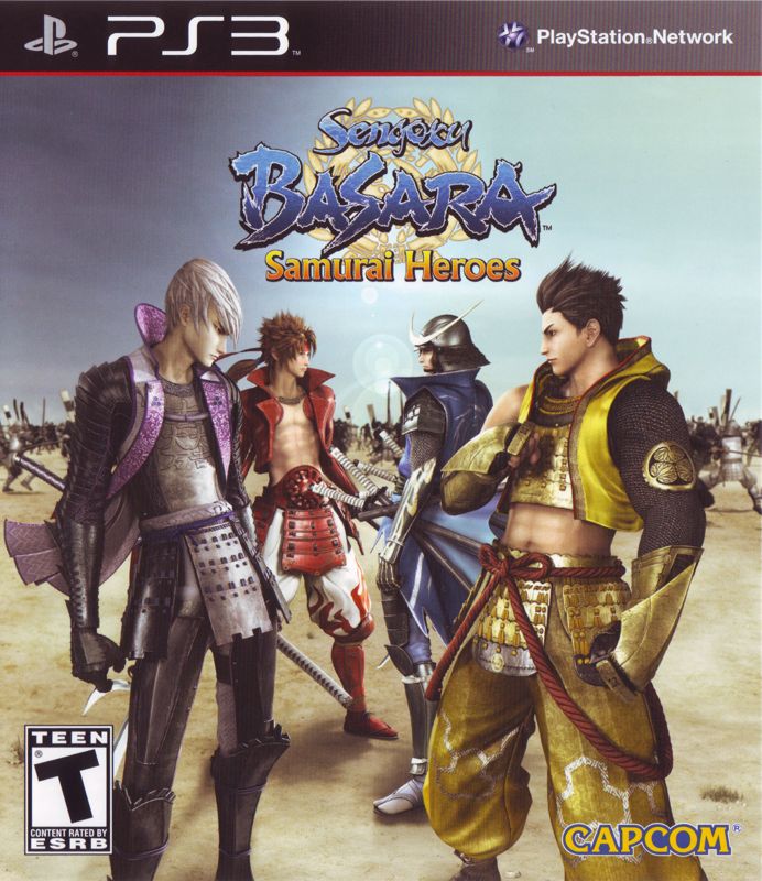 Sengoku Basara: Samurai Heroes box art for Playstation 3